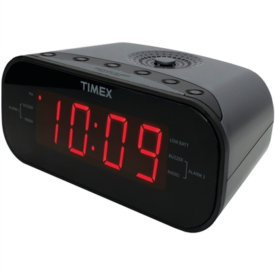 TIMEX Dual-Alarm Clock Radio with Digital Tuning | Clock Radio ...